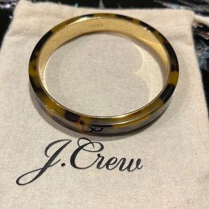 J crew tortoise bangle